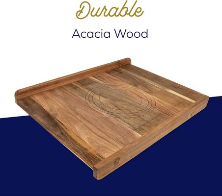 립 및 레이저 조각 인쇄와 함께 다목적 나무 빵 절단 보드