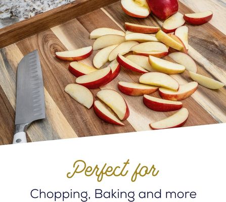 립 및 레이저 조각 인쇄와 함께 다목적 나무 빵 절단 보드