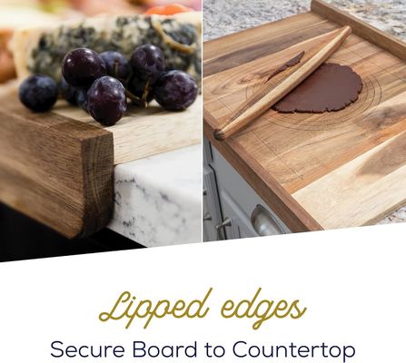 립 및 레이저 조각 인쇄와 함께 다목적 나무 빵 절단 보드