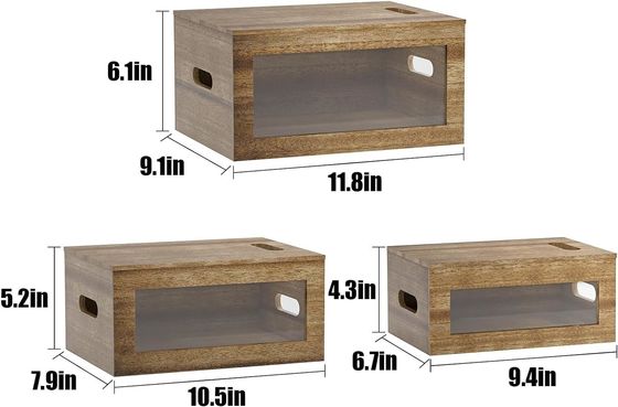 이 액릴 투명 창문 마늘 용기 를 사용 하여 주방 을 깔끔 하고 깔끔 하게 유지 하십시오