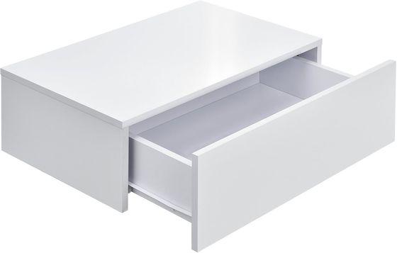 편리한 복도 저장 고형 나무 벽 떠있는 선반 드로이 46 x 30 x 15cm