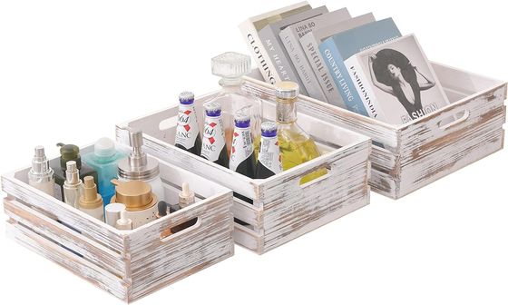 11.25x7.75x4.5' 소나무 나무 상자 및 상자 맞춤형 가정 장식