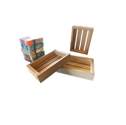 올 시즌 14 조각 수작업 나무 비누 선물 세트 무료 샘플 내일 제공