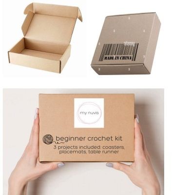 작은 크기의 크로켓 갈고리 세트 스웨터 선물 패키지 및 다채로운 蕾丝 실