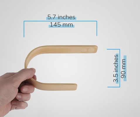 기념일 기념식용 2개의 현대 농장 디자인으로 된 목재 커튼 풀백 세트