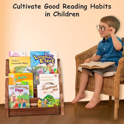 기능적 디자인 몬테소리 디스플레이 셸프 어린이 교실용 조각 된 나무 책상