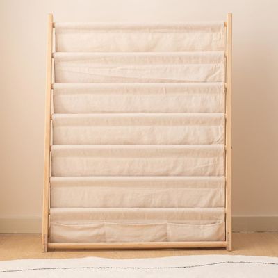 침실용 6층 어린이 책상 선반 제품 선반 나무 책 보관 선반 디스플레이