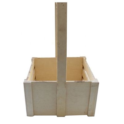 휴대용 과일 조직을 위한 주문형 고대 나무 소나무 저장 바구니