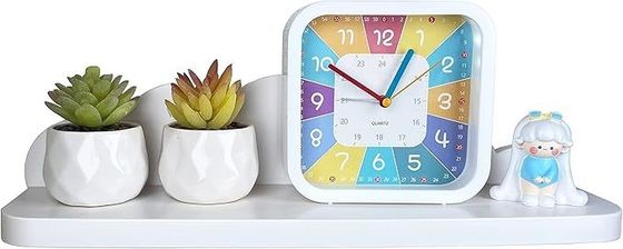 가정용 가구 어린이용 목재 매달린 선반 방 벽장 장식 귀여운 흰 구름