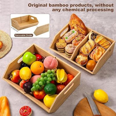 환경 2 세트 양치 저장 비트 주방 테이블 조직을위한 조직자