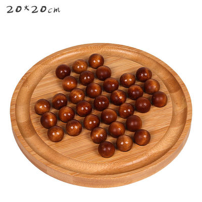 사용자 지정 로고 202407 대나무 단일 독립 체스 테이블 게임 성인 및 어린이