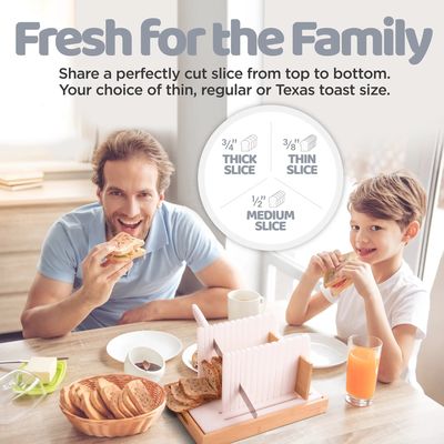 반 슬리프 실리콘과 슈퍼 안정적인 기반의 목재 빵 썰기