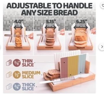 반 슬리프 실리콘과 슈퍼 안정적인 기반의 목재 빵 썰기