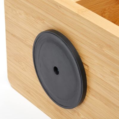 미용 필수품을 조직하기 위해 사용자 지정 대나무 360도 회전 메이크업 조직기