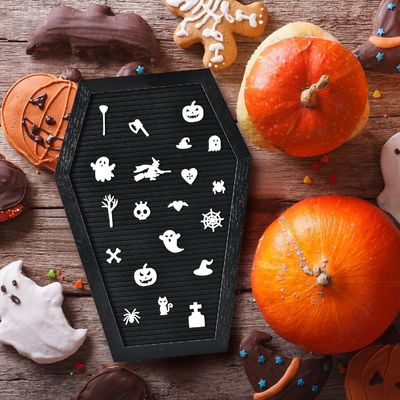 맞춤형 로고 허용 하로윈 공급품에 대한 나무 서재 상자 편지 게시판