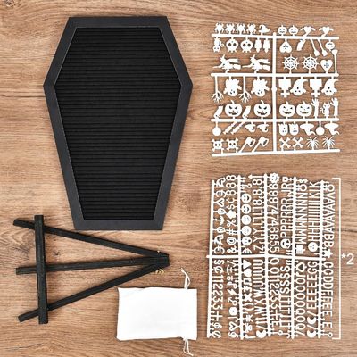 맞춤형 로고 허용 하로윈 공급품에 대한 나무 서재 상자 편지 게시판