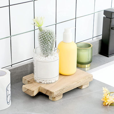 식물성 오일 재료 목재 기판 스탠드 디스플레이 트레이 사용자 정의 로고 허용