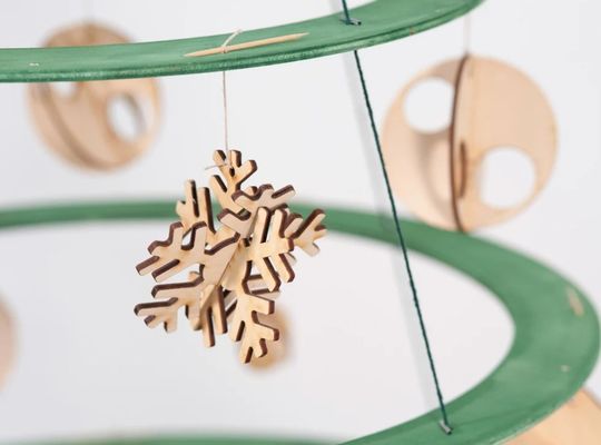 우리의 나무 알베렐로 크리스마스 트리 사용자 정의 로고로 축제 분위기를 만들어