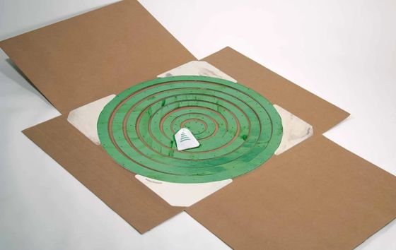 우리의 나무 알베렐로 크리스마스 트리 사용자 정의 로고로 축제 분위기를 만들어