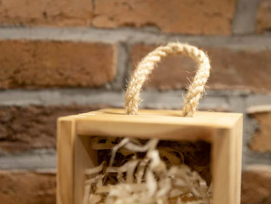 연휴 기념식 결혼식 개인화 된 인쇄가 있는 직사각형 목포 와인 상자