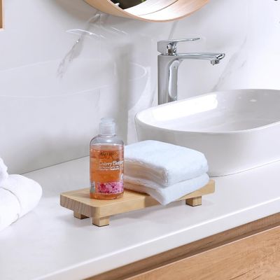 24x13x22cm 소나무 나무 라이저 가정 장식 및 작은 식물 서식지