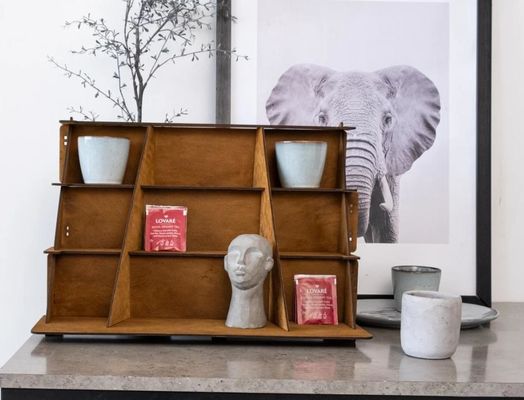 맞춤 실크 스크린 인쇄 디자인과 함께 뜨거운 나무 3 계층 보석 디스플레이 스탠드