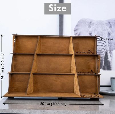 맞춤 실크 스크린 인쇄 디자인과 함께 뜨거운 나무 3 계층 보석 디스플레이 스탠드