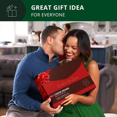 선택 주문 4 스테인레스 스틸 칼 두꺼운 목재 서버 나무 Bambu Charcuterie 보드