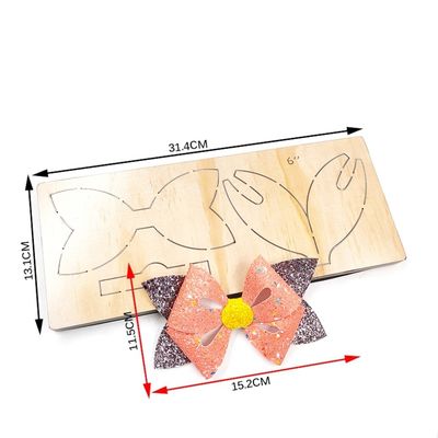 맞춤형 목재 수공예 Mold Bow 목재 절단 다이 자연 또는 사용자 지정 색상