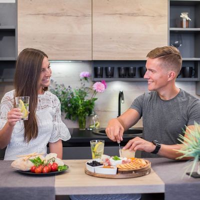 13인치 대나무 치즈 절단판과 접시 세트 및 사용자 정의 디자인