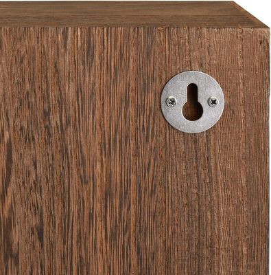 벽에 장착 된 나무 화면 책상 집 소장품 의 완벽한 해결책