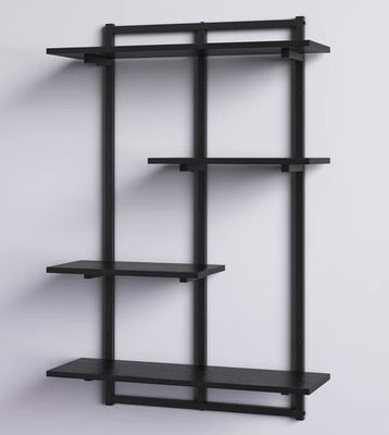 사용자 정의 로고 금속 프레임 부엌 가전 저장 및 표시를위한 떠있는 선반