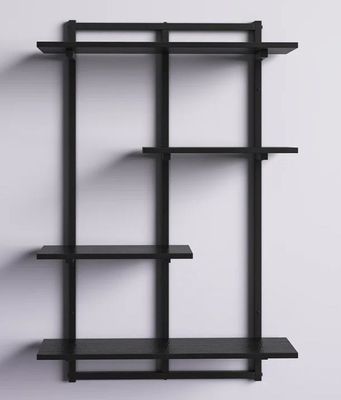 사용자 정의 로고 금속 프레임 부엌 가전 저장 및 표시를위한 떠있는 선반