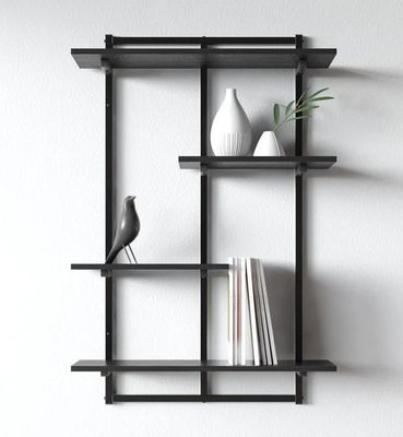 사용자 정의 로고 금속 프레임 부엌 가전 저장 및 표시를위한 떠있는 선반