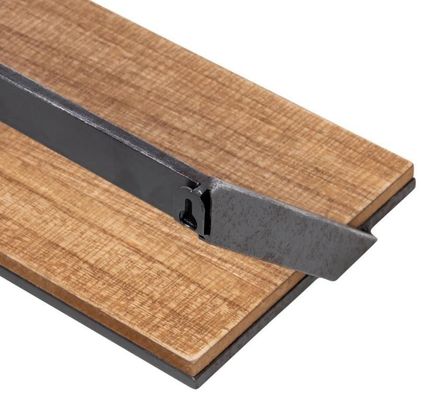 맞춤형 로고 가정 장식 세트 3 검은색/자연 목재 벽 셸프 매달린 디스플레이 셸프