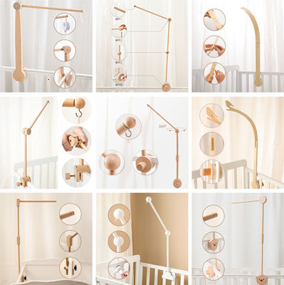 그림 비어리 벨 pending Rod Bracket for Simple Baby Crib 진정 벨 액세서리
