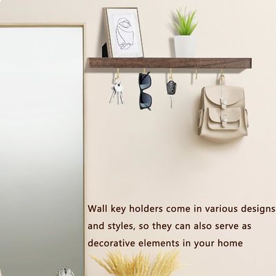 손쉽게 설치 된 홈 키 홀더 래크 많은 수 많은 갈고리있는 매달린 조직기