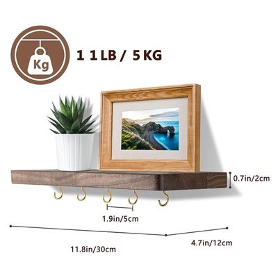 손쉽게 설치 된 홈 키 홀더 래크 많은 수 많은 갈고리있는 매달린 조직기