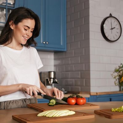 추가 큰 3 PCS 크래프트 목재 절단 보드 부엌 식사 준비 광장 16 x 1.8 x 12 인치