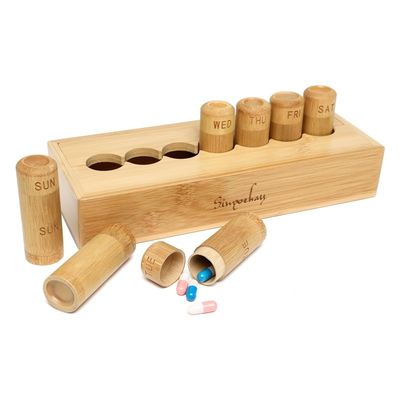 비타민 알약과 보충제를 위한 친환경 디자인 알약 케이스