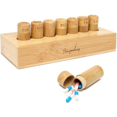 비타민 알약과 보충제를 위한 친환경 디자인 알약 케이스