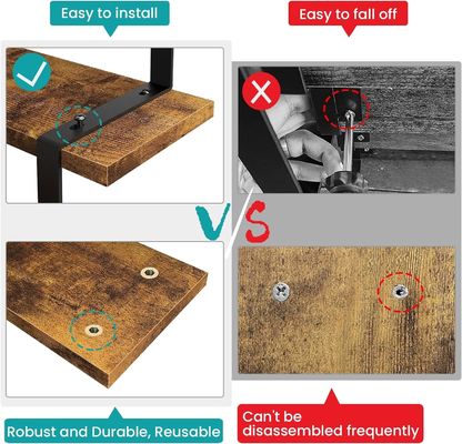 모든 계절 목재 3 단계 디스플레이 라이저 스탠드 대나무 직선 디스플레이 랙 소매