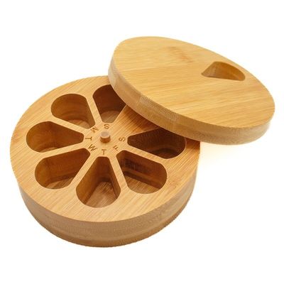 202405 목재 매일 주간 여행 알약 조직기 및 알약 보관기 비타민 의약품 케이스 박스