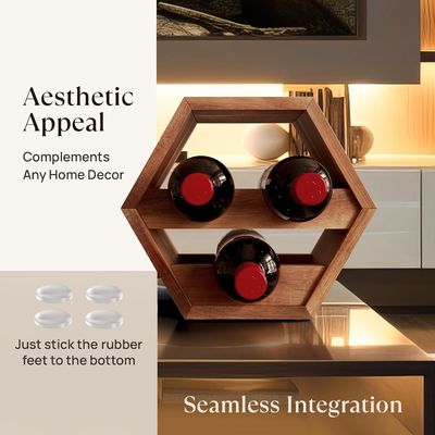 3 병 아카시아 와인 병 들고 스타일리시 와인 가정 보관 주문 받아