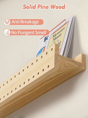 자연 나무 DIY 벽 책상 현대 벽에 장착 된 책상 OEM 책상