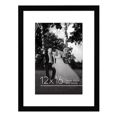 목재 사용자 지정 로고 크기 12X16 8X12 그림 프레임 매트 및 셔터 저항 유리