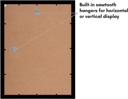 목재 사용자 지정 로고 크기 12X16 8X12 그림 프레임 매트 및 셔터 저항 유리