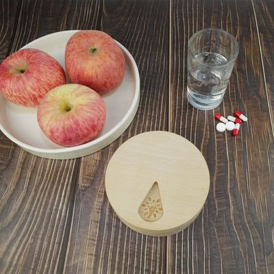 맞춤형 7일 복용약 보관기 목재 주간 복용약 조직기