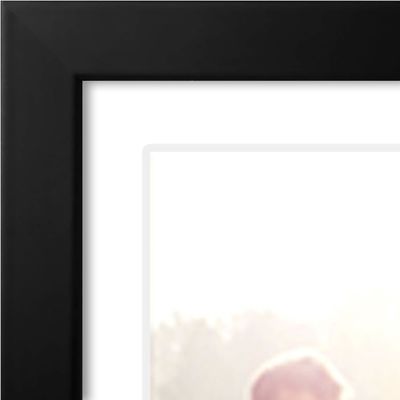 8X24 4X6 블랙 엔지니어링 목재 사진 프레임