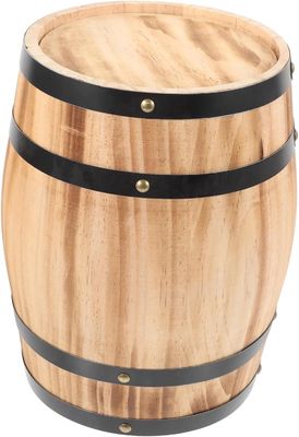 나무 위스키 와인 배럴 꿀 토푸를 위한 자연 나무 배럴 상자